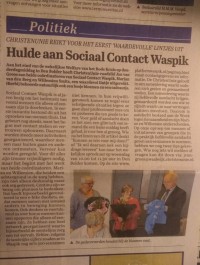 Bloemetje, eenzaamheid, ChristenUnie Waalwijk Bloemetje, eenzaamheid, ChristenUnie Waalwijk